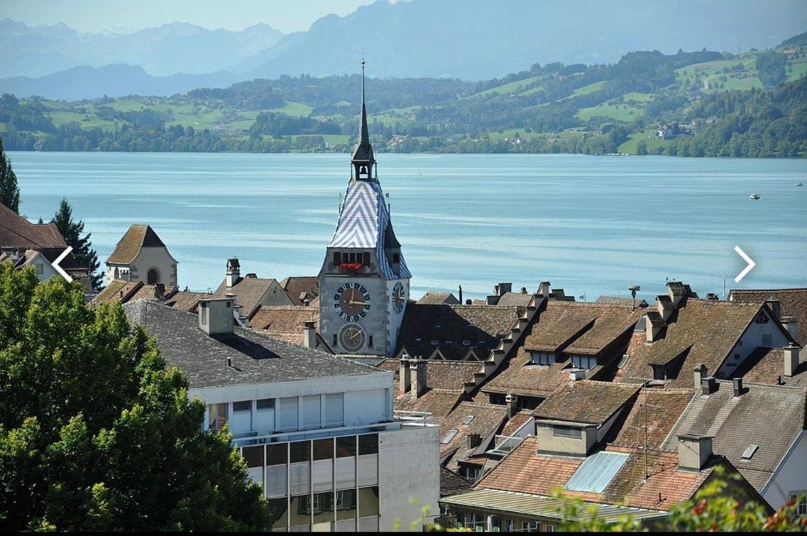 Studio Flat In The Heart Of Zug, Ideal For Solo Travellers Apartment Exterior photo